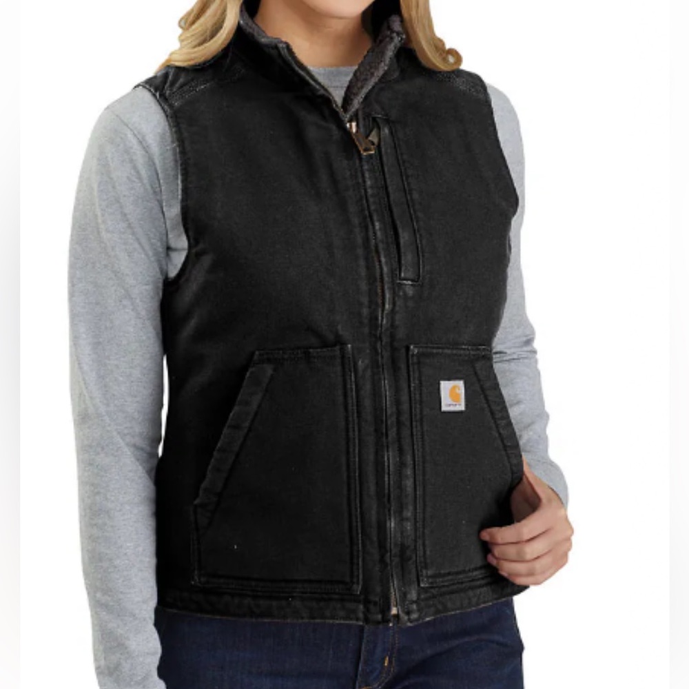Carhartt Black Women's Vest - Picture 2 of 15